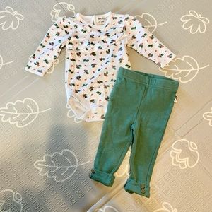 Rabbit + Bear Christmas Outfit